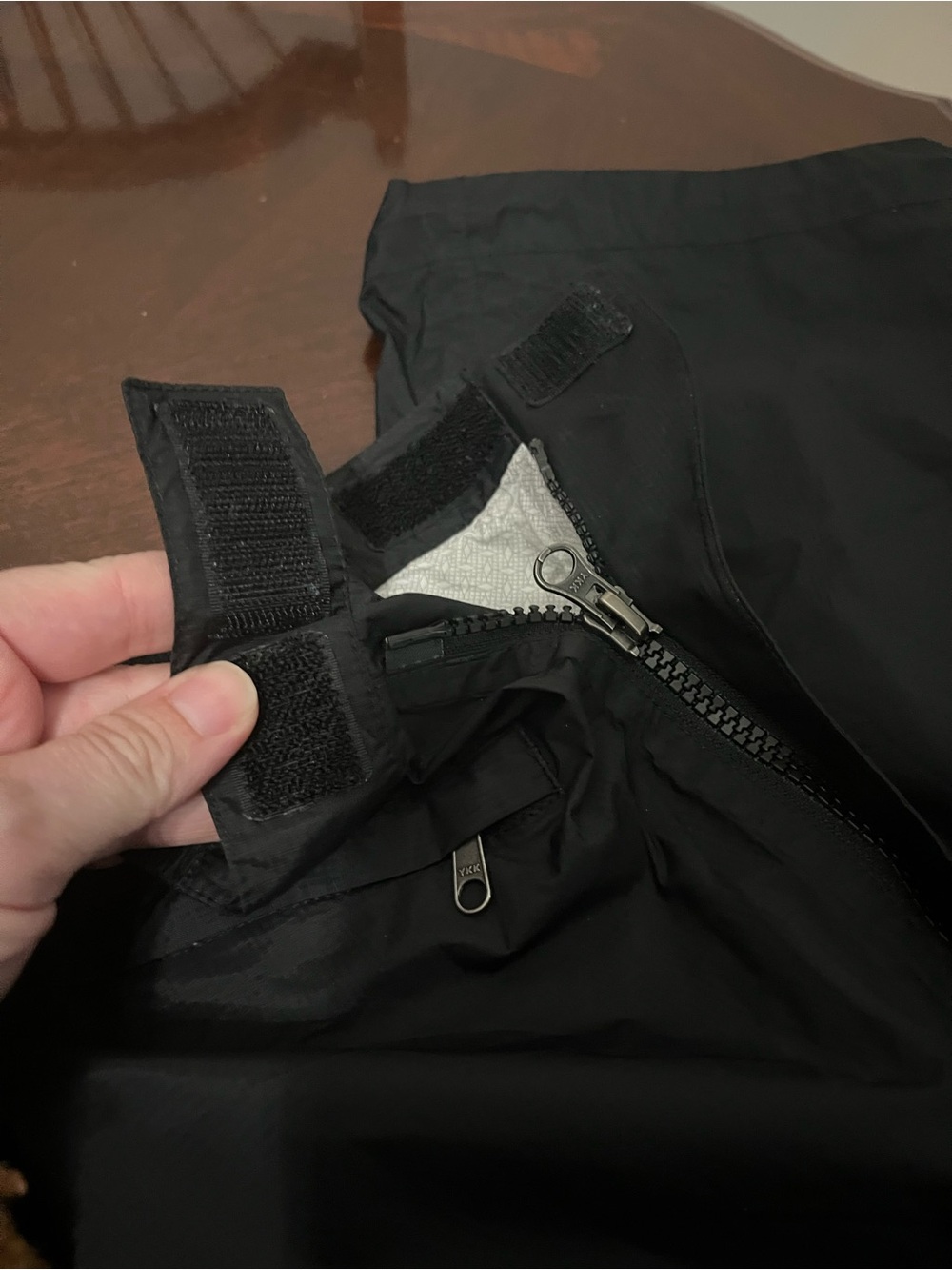 Marmot Men's PreCip Full-Zip Pants Black Outdoors Waterproof Fishing Hiking Sz M - Picture 8 of 16